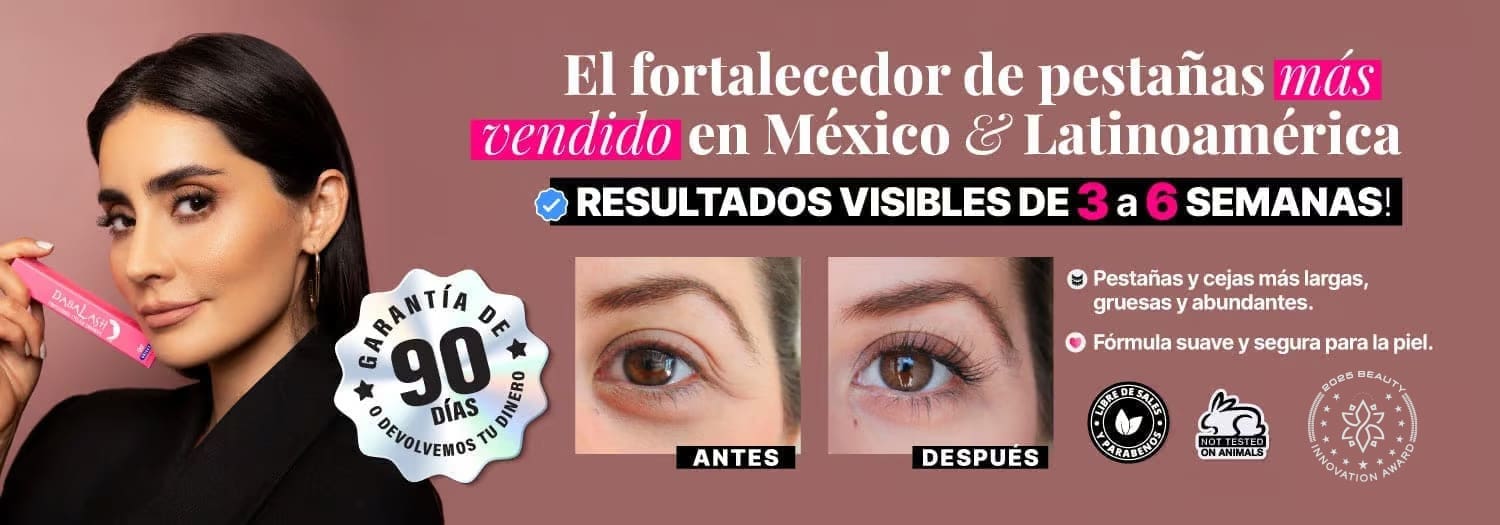 Dabalash Costa Rica - Sérum original para fortalecer pestañas y cejas, con envío rápido a todo el país.