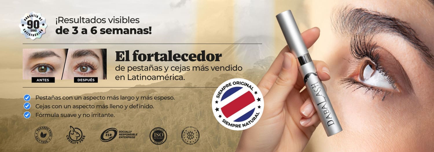 DABALASH Costa Rica - Sitio oficial del fabricante - Sérum original para fortalecer pestañas y cejas, con envío rápido a todo el país.